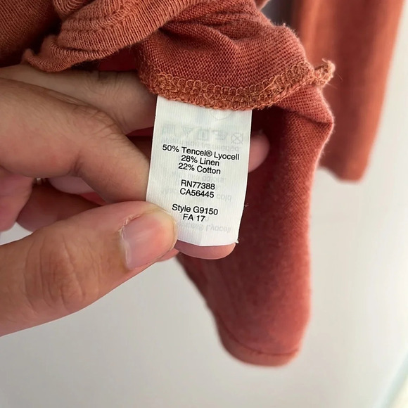 Madewell Soundcheck Side-Tie Tee Size Medium - Picture 6 of 7